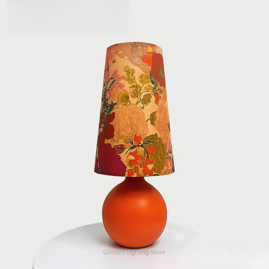 Century Textile & Sewing Supply Saskatoon Sk - Orange Sphere Table Lamp: UK Liberty