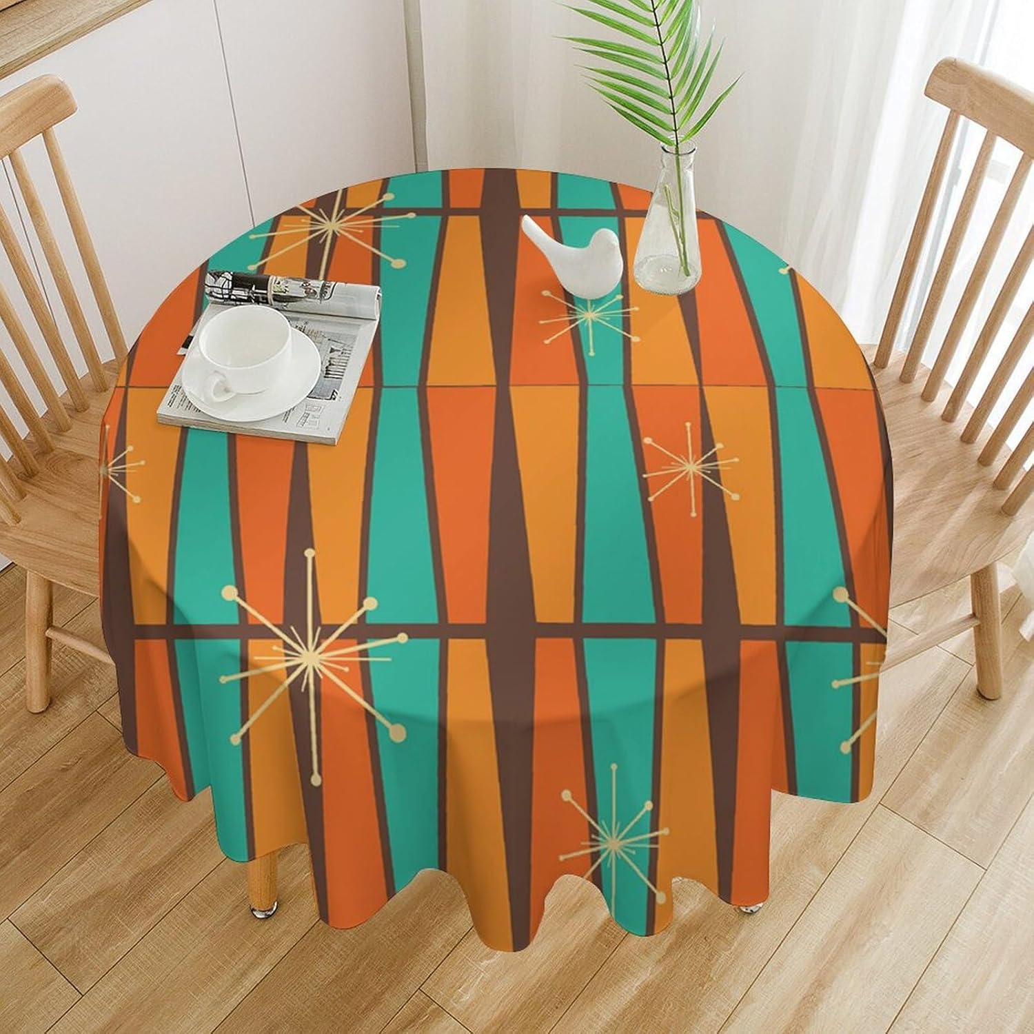 Mid Century Modern Orange Yell - Century Textile & Sewing Supply Saskatoon Sk recension och pris