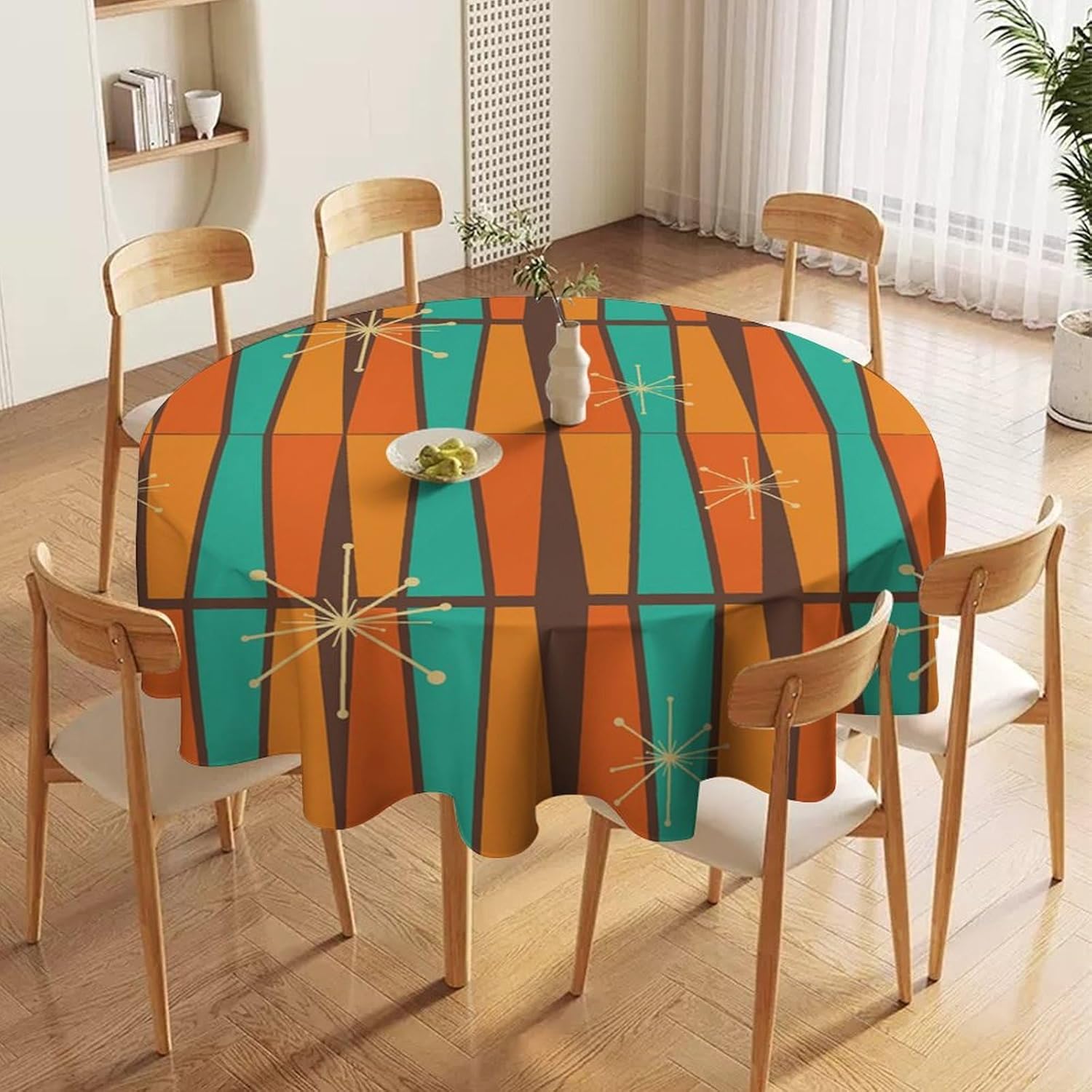 Mid Century Modern Orange Yell - Century Textile & Sewing Supply Saskatoon Sk recension och pris
