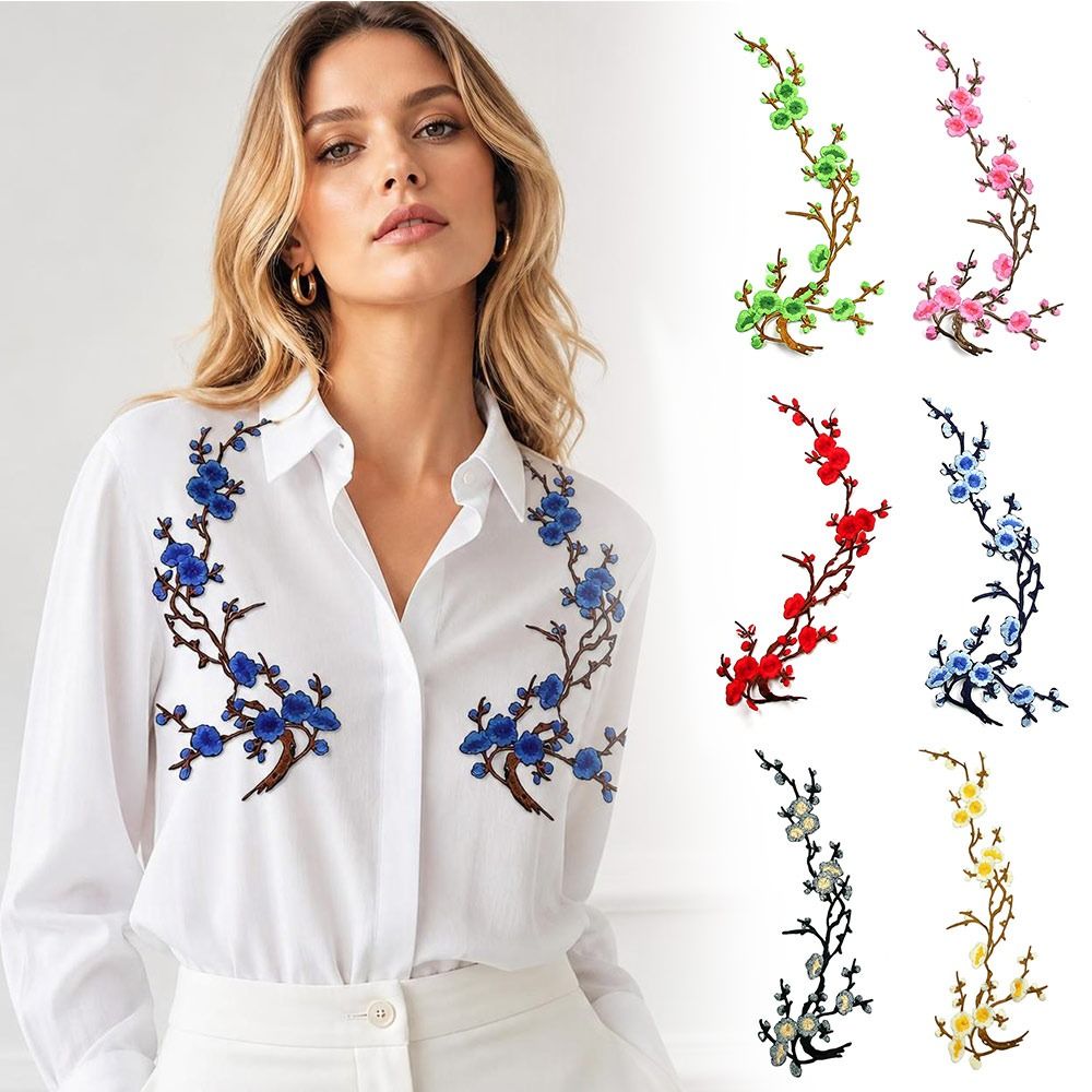 DIY Cherry Blossom Iron On Pat - Textile For Sewing recension och pris