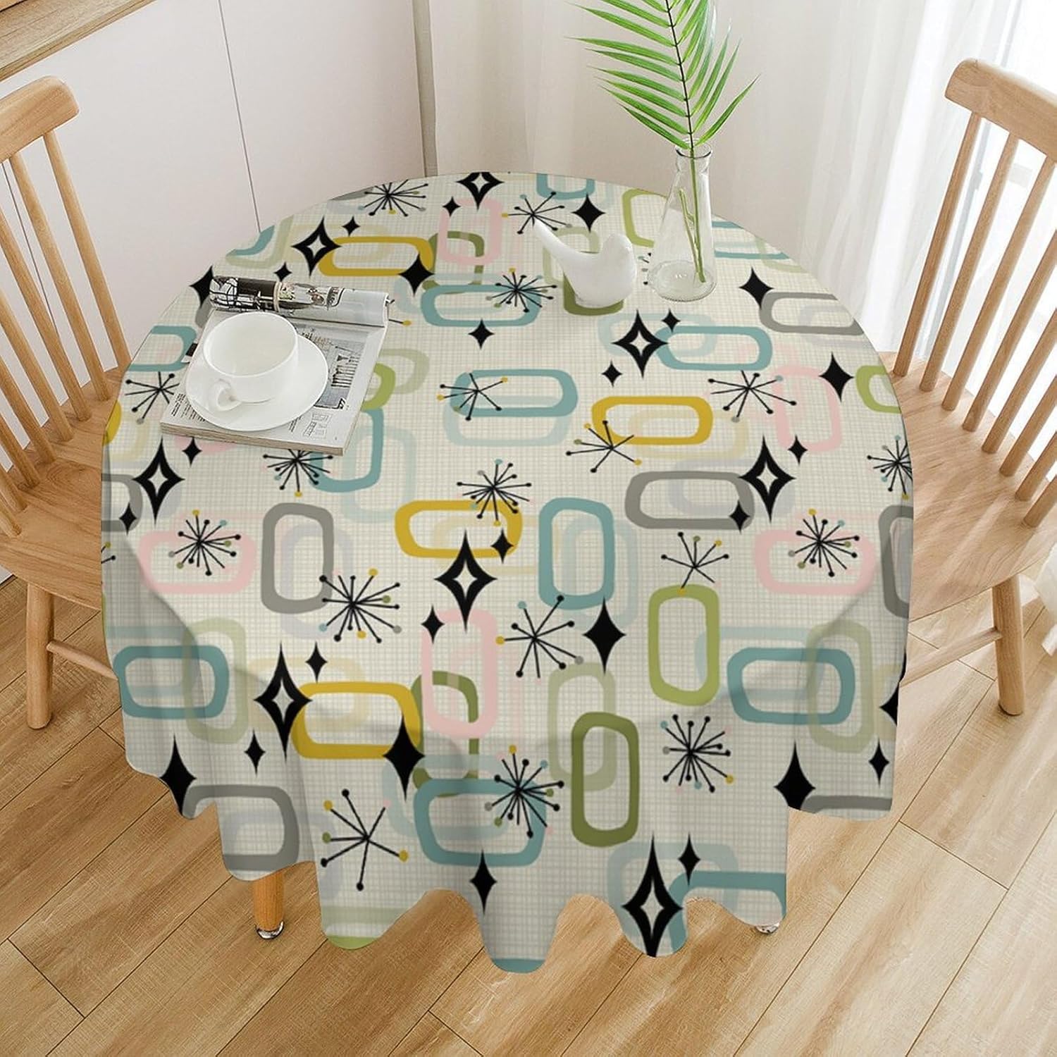 Mid Century Boho Retro Abstrac - Century Textile & Sewing Supply Saskatoon Sk recension och pris