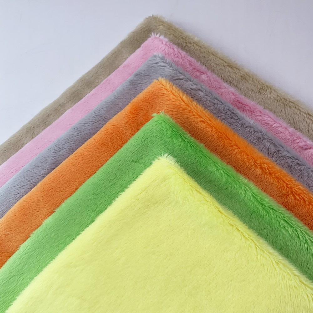 01~50# 45x50cm Plush Fabric Fo - Sewing Textiles recension och pris