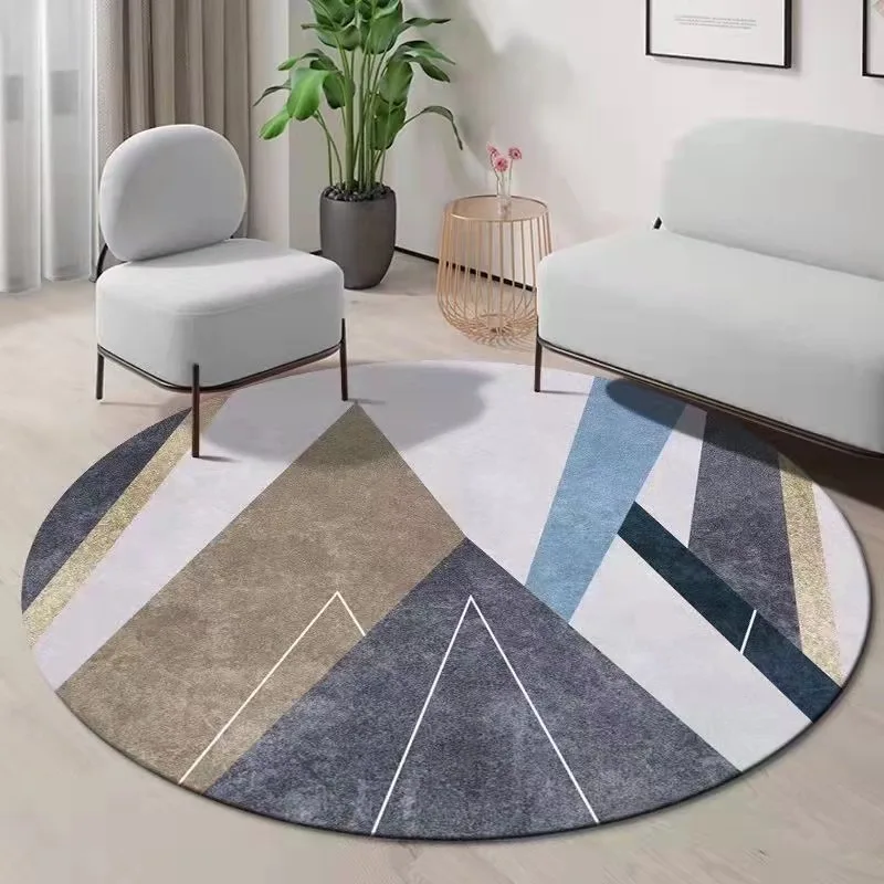 ~O~Geometric Round Rug with Mo - Century Textile & Sewing Supply Saskatoon Sk recension och pris