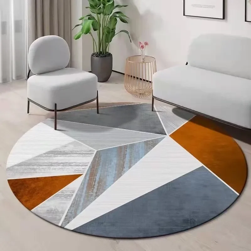 ~O~Geometric Round Rug with Mo - Century Textile & Sewing Supply Saskatoon Sk recension och pris