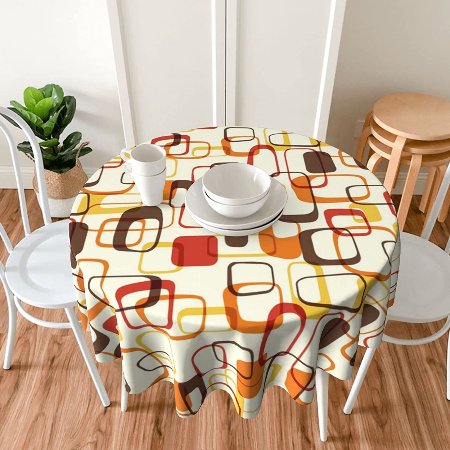 Retro Mid Century Geometric Ro - Century Textile & Sewing Supply Saskatoon Sk recension och pris