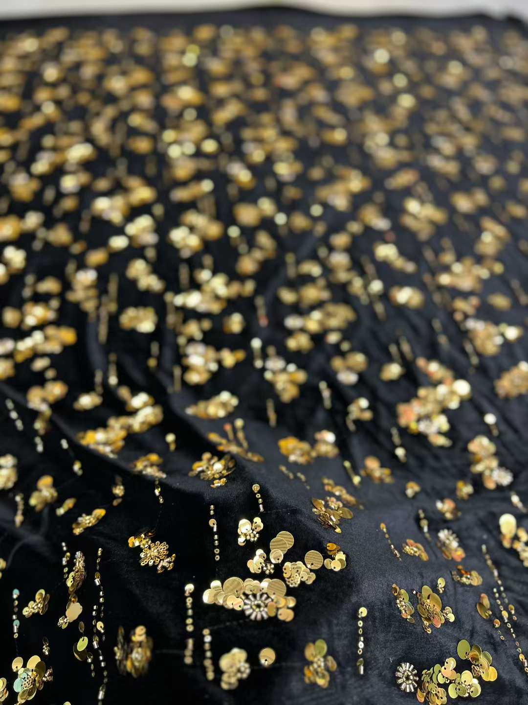 African Sequins Velvet Lace Fa - Sewing Velvet Fabric recension och pris