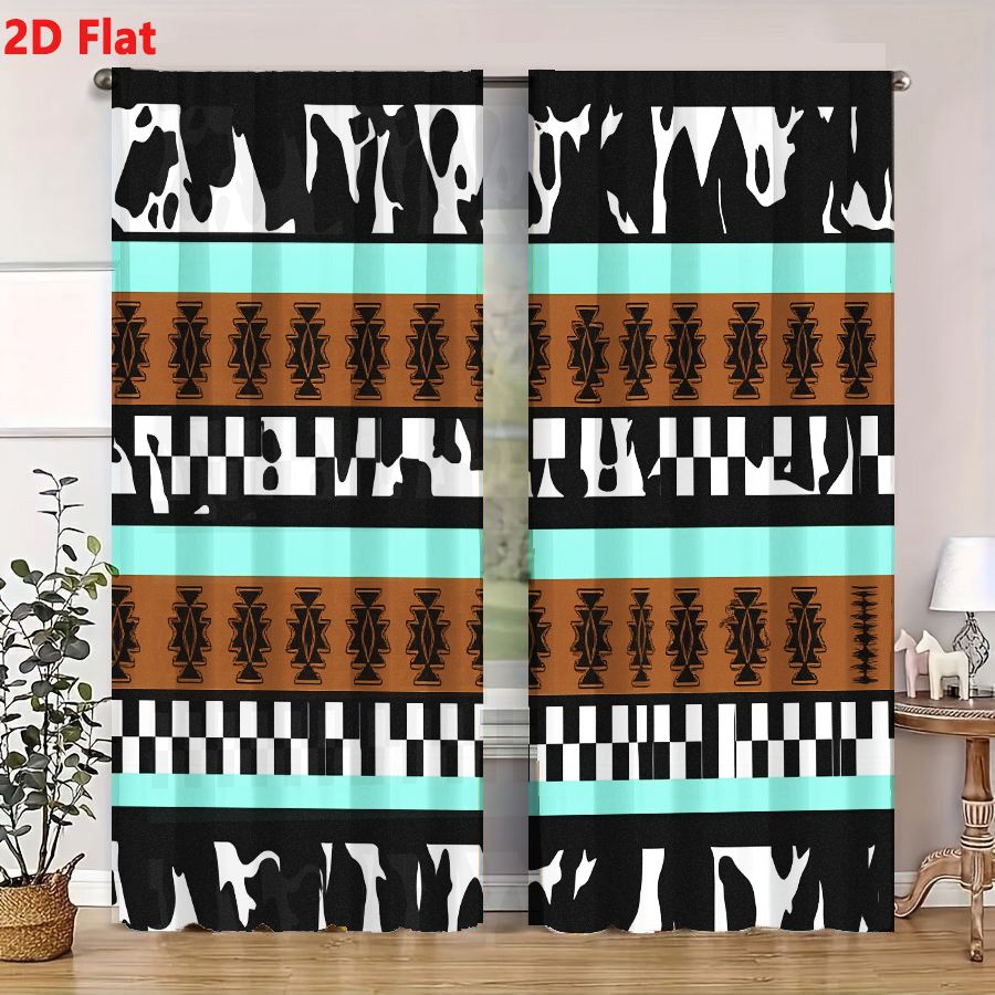 2Pcs Curtains 2D Flat Geometri - Century Textile & Sewing Supply Saskatoon Sk recension och pris