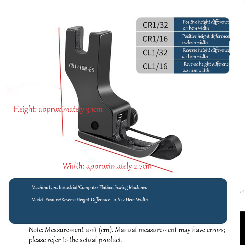 Black Titanium Steel High-Low  - Textile Sewing Machines recension och pris