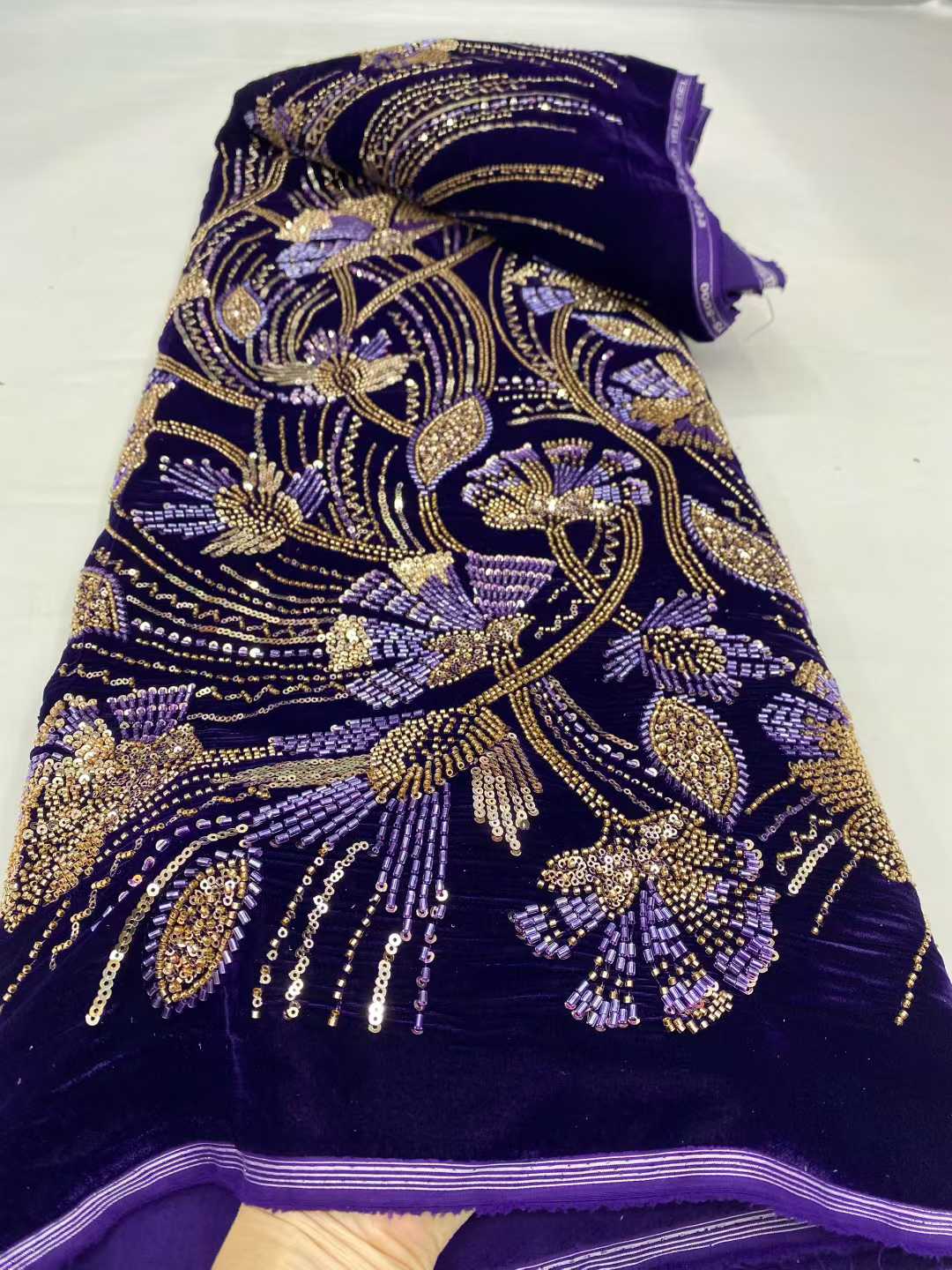 2026 New Arrival African velve - Sewing Velvet Fabric recension och pris