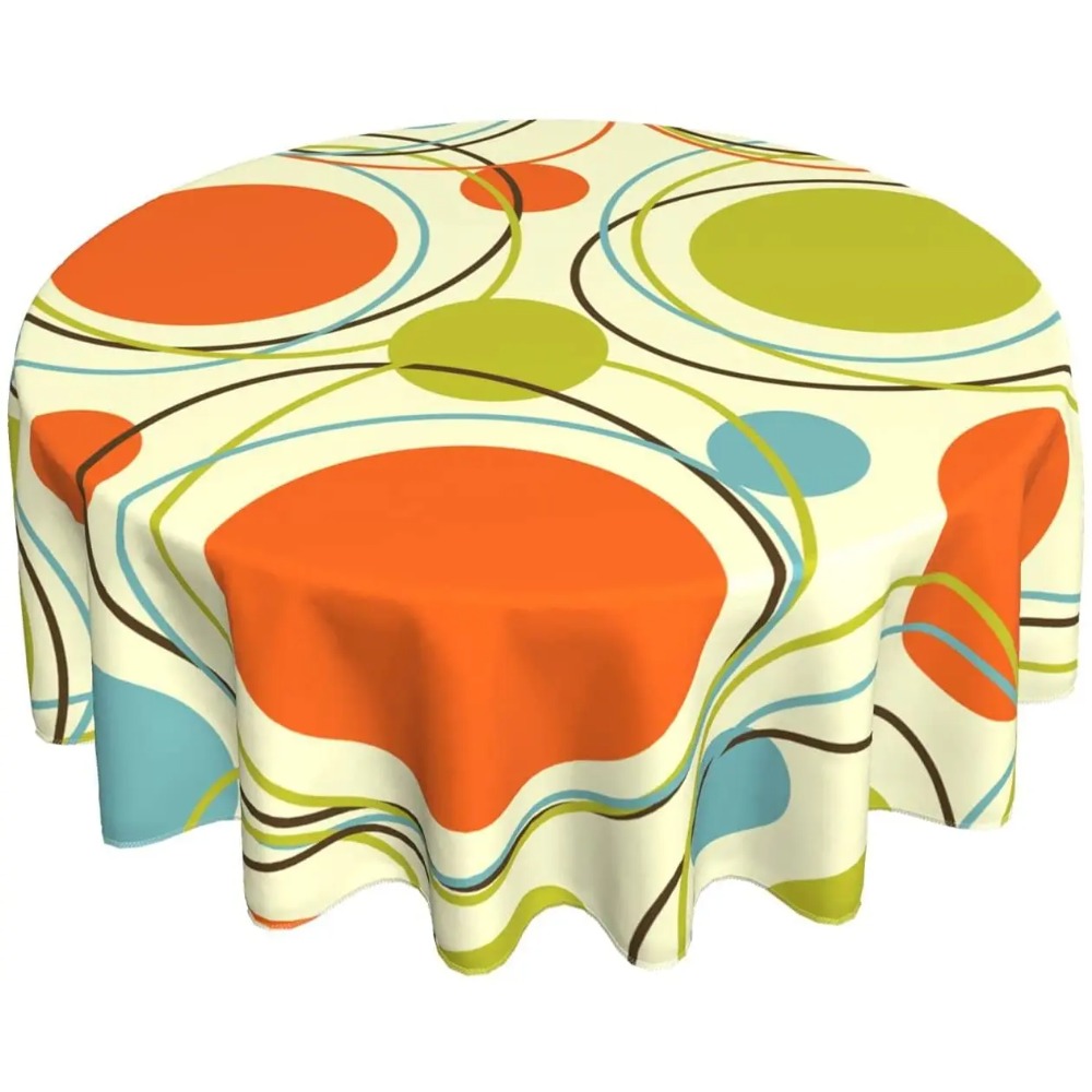 Table Cloth Colorful 1950s Ret - Century Textile & Sewing Supply Saskatoon Sk recension och pris