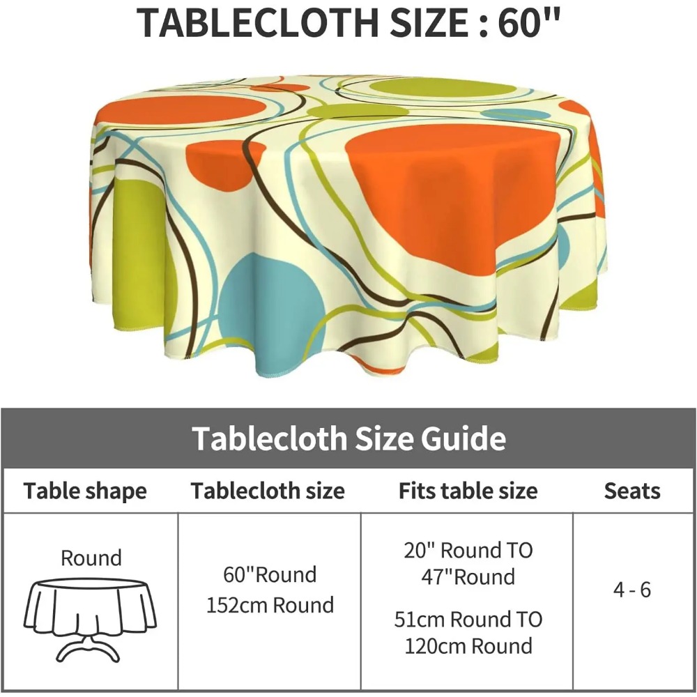 Table Cloth Colorful 1950s Ret - Century Textile & Sewing Supply Saskatoon Sk recension och pris