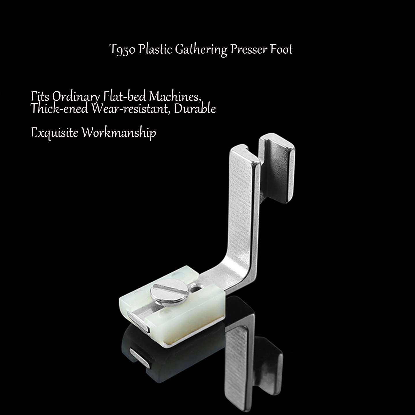 T950 Teflon Plastic Gathering  - Textile Sewing Machines recension och pris