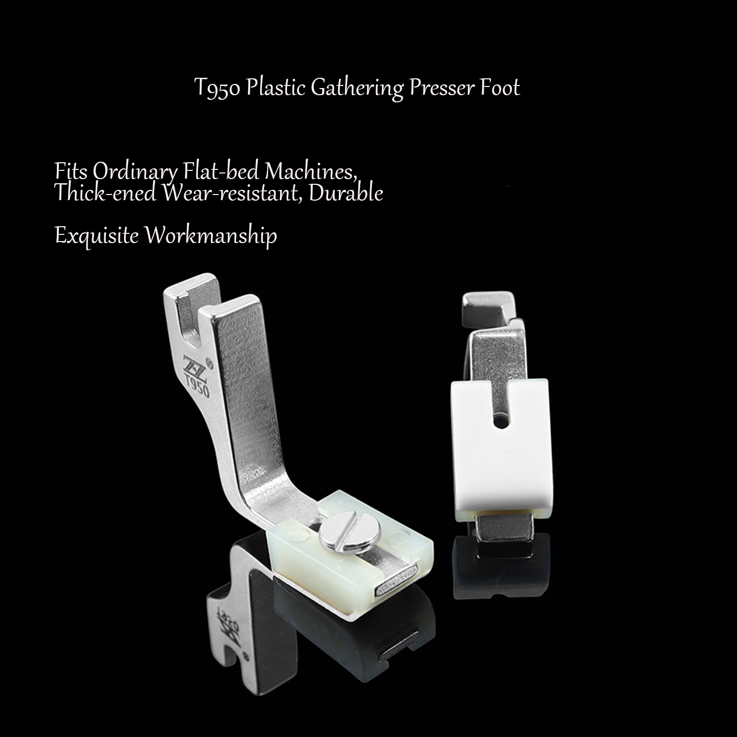 T950 Teflon Plastic Gathering  - Textile Sewing Machines recension och pris