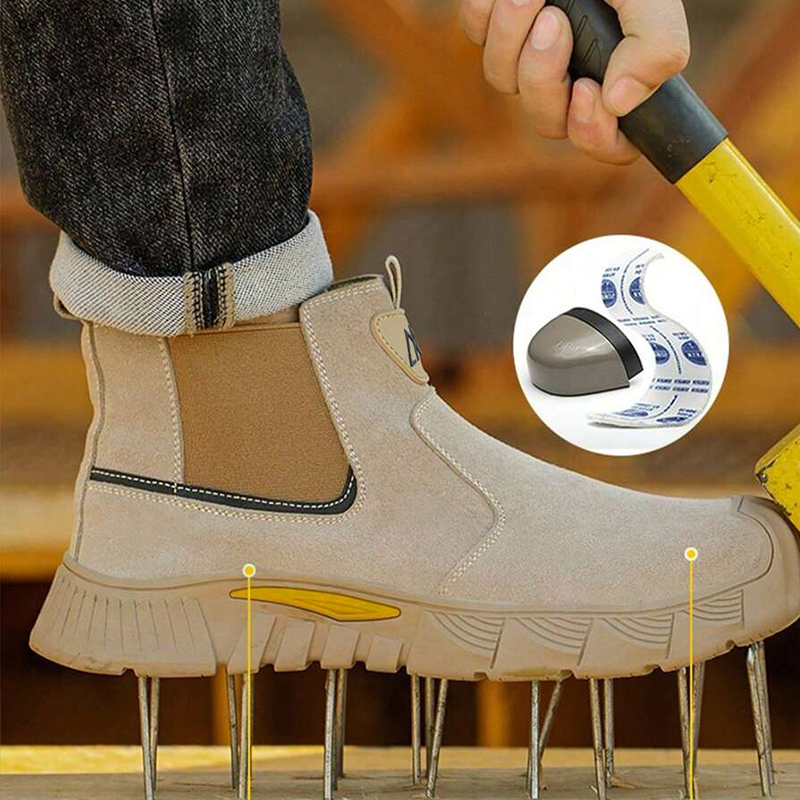 Lightweight Men's Safety Shoes - Sewing Industry recension och pris